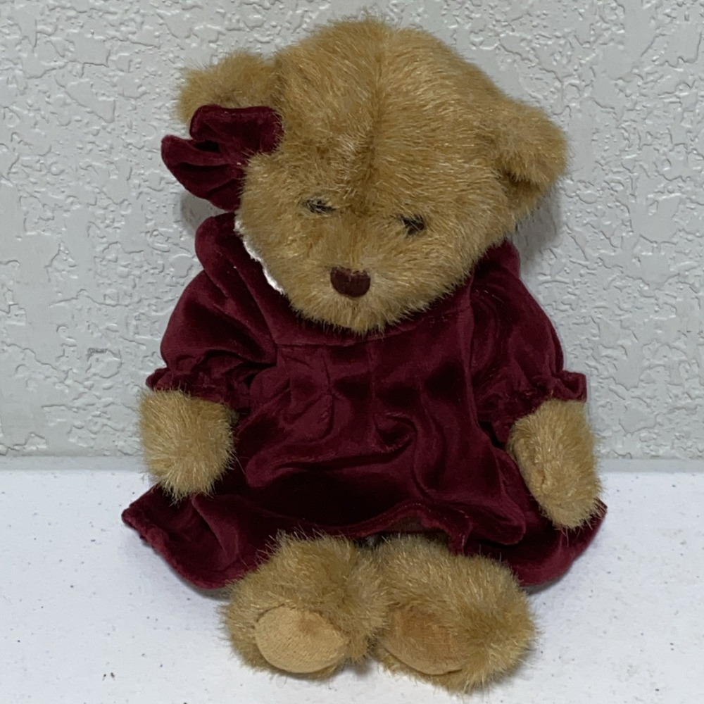 VTG Jerry Elsner Teddy Bear Plush 10" Jointed Posable Moveable Head & Limbs